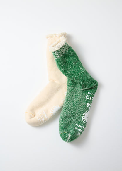 GREEN / IVORY